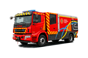 Tital firefighting and rescue vehicles for emergency response services